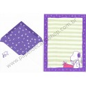 Conjunto de Papel de Carta Antigo Importado SNOOPY M60