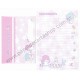 Ano 2009. Conjunto de Papel de Carta Little Twin Stars Pudim Sanrio