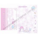 Ano 2009. Conjunto de Papel de Carta Little Twin Stars Pudim Sanrio