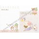 Ano 2008. Conjunto de Papel de Carta Little Twin Stars Cupcake Dupla Sanrio