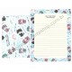 Ano 2012. Kit 4 Conjuntos de Papel de Carta Little Twin Stars Nice & Fluffy CRS Sanrio