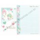 Ano 2015. Kit 4 Conjuntos de Papel de Carta Little Twin Stars Smile Shine Sanrio