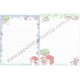 Ano 2015. Kit 2 Conjuntos de Papel de Carta Little Twin Stars Glasses Sanrio