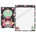 Ano 2014. Kit 2 Conjuntos de Papel de Carta Little Twin Stars RSVD Sanrio