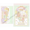 Ano 2012. Conjunto de Papel de Carta Little Twin Stars A House of Cookies Sanrio