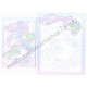 Ano 2015. Kit 4 Conjuntos de Papel de Carta Little Twin Stars Lilac Sanrio