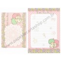 Ano 2010. Conjunto de Papel de Carta Little Twin Stars K1 Sanrio