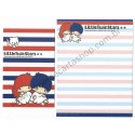 Ano 2014. Kit 2 Conjuntos de Papel de Carta Little Twin Stars VMAZ Sanrio