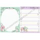 Ano 2014. Kit 2 Conjuntos de Papel de Carta Little Twin Stars Upside Down Sanrio