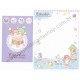 Ano 2010. Kit 2 Conjuntos de Papel de Carta Little Twin Stars Kiki&Lala Sweet Dreams Sanrio