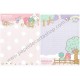 Ano 2009. Kit 2 Conjuntos de Papel de Carta Little Twin Stars Cloud-Top Home Sanrio