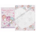 Ano 2009. Conjunto de Papel de Carta Little Twin Stars K4 Sanrio