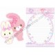 Ano 2013. Kit 2 Conjuntos de Papel de Carta Bonbonribbon Dupla Sanrio