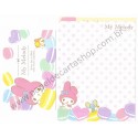 Ano 2013. Conjunto de Papel de Carta My Melody Sweet Surprises Sanrio