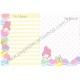 Ano 2013. Conjunto de Papel de Carta My Melody Sweet Surprises Sanrio