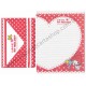 Ano 2010. Conjunto de Papel de Carta My Melody Love CVM Sanrio