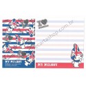 Ano 2011. Kit 4 Conjuntos de Papel de Carta My Melody Pretty CAZ Sanrio