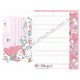 Ano 2014. Kit 2 Conjuntos de Papel de Carta My Melody Hello My Friend Sanrio