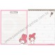 Ano 2013. Kit 2 Conjuntos de Papel de Carta My Melody She's So Cute Sanrio