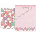 Ano 2014. Kit 2 Conjuntos de Papel de Carta My Melody Fun Sanrio