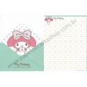 Ano 2014. Kit 2 Conjuntos de Papel de Carta My Melody Surprises Sanrio