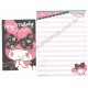 Ano 2013. Kit 2 Conjuntos de Papel de Carta My Melody Love You Sanrio