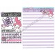 Ano 2014. Kit 2 Conjuntos de Papel de Carta My Melody A Cute Little Bunny Sanrio