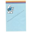 Papel de Carta Avulso Antigo Importado Os Smurfs