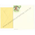 Conjunto de Papel de Carta Antigo Joan Walsh Anglund CAM Hallmark