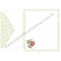 Conjunto de Papel de Carta Antigo Importado Mouse - Hallmark