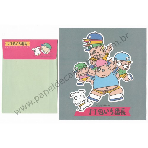 Conjunto de Papel de Carta Antigo (Vintage) Super Hit Item Dragon Japan