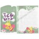 Conjunto de Papel de Carta Antigo (Vintage) Ice Boy Bee - Japan