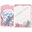 Conjunto de Papel de Carta Antigo Vintage Ice Boy Japan
