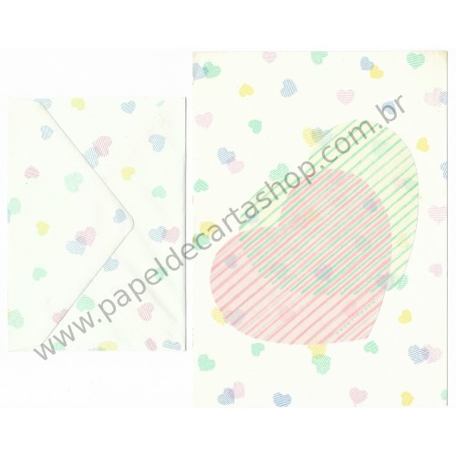 Conjunto de Papel de Carta Vintage Sweet Touch Victoria Fancy