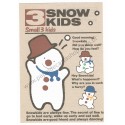 Conjunto de Papel de Carta Antigo (Vintage) 3 Snow Kids JAPAN