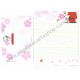 Conjunto de Papel de Carta Snoopy and his friends - Peanuts Nihon Hallmark