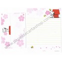 Conjunto de Papel de Carta Snoopy and his friends - Peanuts Nihon Hallmark