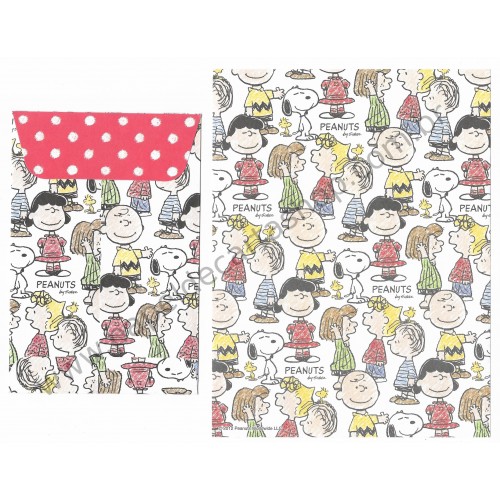 Conjunto de Papel de Carta Snoopy & Friends CBR Peanuts Delfino Japan