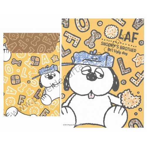 Conjunto de Papel de Carta Snoopy & Friends Olaf Peanuts Delfino Japan