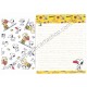 Kit 4 Conjuntos de Papel de Carta The 60's Snoopy CVM - Peanuts Worldwide LLC