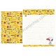 Kit 4 Conjuntos de Papel de Carta The 60's Snoopy CVM - Peanuts Worldwide LLC