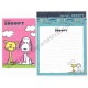 Kit 4 Conjuntos de Papel de Carta The 60's Snoopy CRS - Peanuts Worldwide LLC