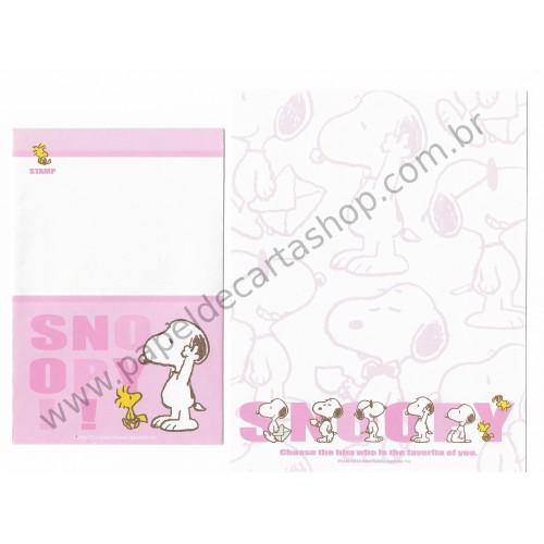 Conjunto de Papel de Carta Snoopy Choose Your Favorite CRS - Peanuts