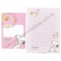 Conjunto de Papel de Carta Snoopy and FR CRS 2010 - Peanuts