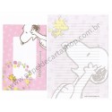 Conjunto de Papel de Carta Snoopy and WD CRS 2011 - Peanuts