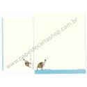 Ano 1974. Conjunto de Papel de Carta Antigo Importado Marty Links CAZ - Hallmark