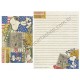 Kit 4 Conjuntos de Papéis de Carta Snoopy National - Peanuts Japão 2012