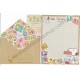 Conjunto de Papel de Carta Snoopy Celebrating 60 Years - Peanuts