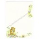 Conjunto de Papel de Carta Antigo Importado Mary Hamilton BEAR 02 - Hallmark