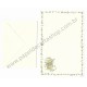 Conjunto de Papel de Carta Antigo Importado BEAR Hallmark